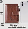 Faux Leather Card Holder Men’s Wallet in Brown Colour