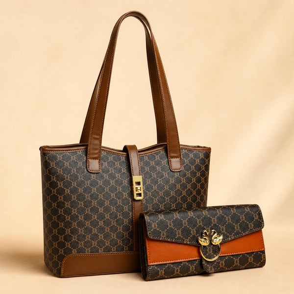 Fashionable and Versatile Large- Capacity High End Women Tote And Shoulder Bag