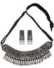 Latest Stylish Traditional Oxidised Silver Necklace Jewellery Set for Women/Girls