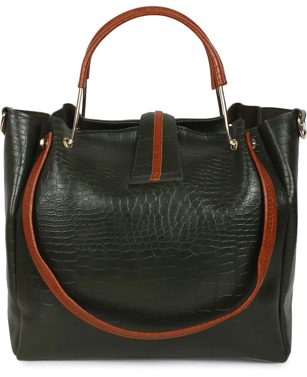 DANIEL CLARK Handbags For Women Combo in five colours-Grey, Pink, Black, Green,Brown