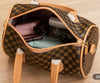 Retro Polika Dot Print Shoulder/Crossbody Boston Style ladies Bag