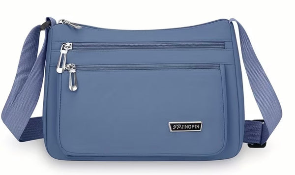 Large Capacity Crossbody Shoulder Bag For Women in two Colours Black 5 SkyBlue 3