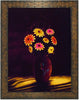 Indianara Set of 3 Floral Paintings (1671) Without Glass 5.2 X 12.5, 9.5 X 12.5, 5.2 X 12.5 INCH