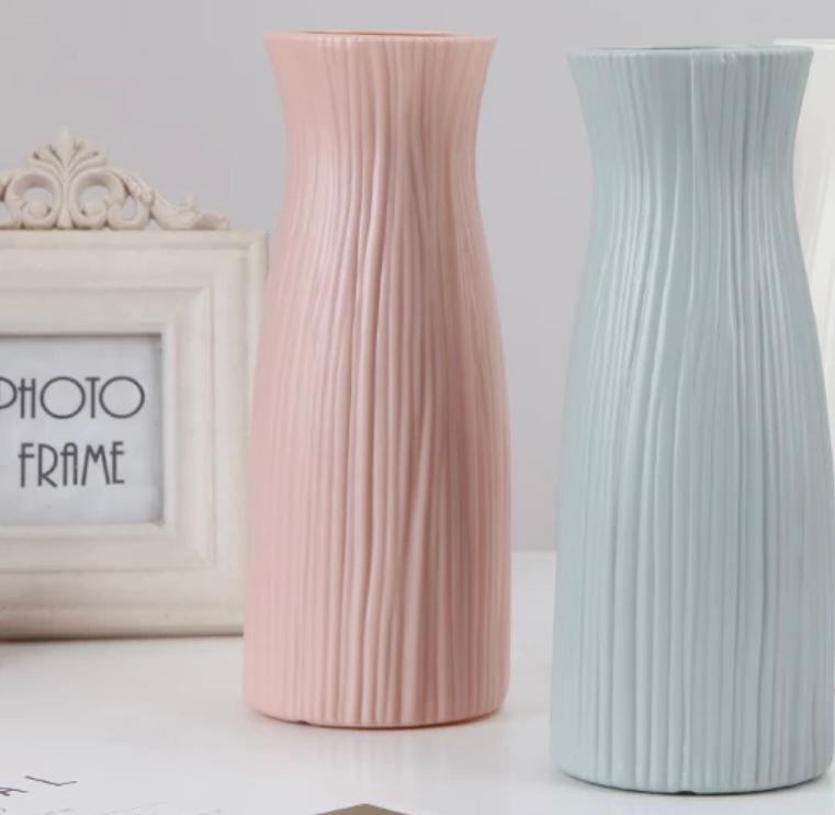 Flower Vase (set of 2) plastic, unbreakable, light weight