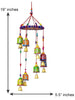 eCraftIndia Cotton Door Hanging (Multicolour_5.5X5.5X19 Inch)