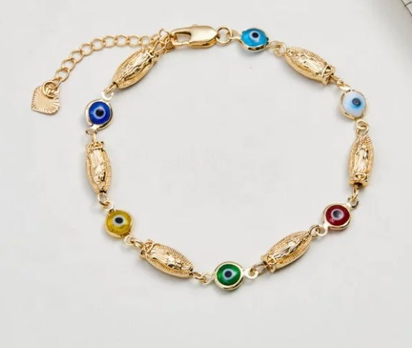 Beautiful Golden lucky charm bracelet