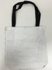 Black and white Printed Cotton Hand Bag with handles