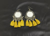 Fashion hanging hook mirrors and thread tassels dangle earrings for girls/women