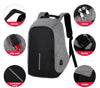 Multipurpose water resistant with USB charging port backpack in four colours