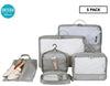 5-Piece Packing Cube Set- Grey