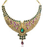 Zaveri pearls choker necklace set