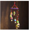 eCraftIndia Cotton Door Hanging (Multicolour_5.5X5.5X19 Inch)