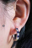 Beautiful Blue and Silver zircon Earrings