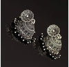Ethnic Collection Jhumki Earrings for Women (Black)