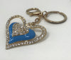 Beautiful shiny keyrings in different colours and designs