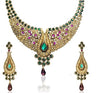 Zaveri pearls choker necklace set