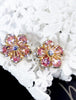 Petal  Flower Earrings for women in three colours