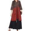 Attractive Cotton Layered kurta in two colours for girls and women