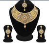 Gold plated Diamond studded set with ma ang Tikka