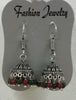 Fantastic silver ear rings with beads