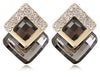 High Quality AAA 18k Gold Plated Crystal Stylish Fancy Party Wear Earrings For Women & Girls in six colours