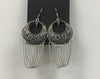 Jaipur Mart Festival Collection Oxidised Silver plated stud Hoop Bali Earrings