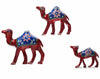 Handcrafted Set Of 3 Showpiece Camel For Decoration And Gift Purpose (12X12Cm ,10X 10Cm ,8X 8Cm)